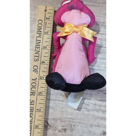 1996 Space Jam pink  plush McDonalds  Playmates warner Bros 6" nylon - Picture 3 of 8